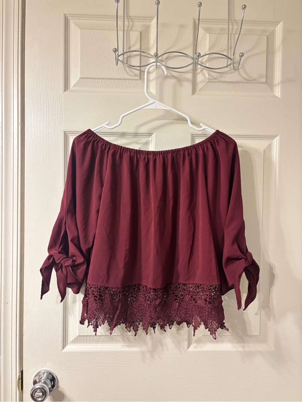 Off the Shoulder Lace top
